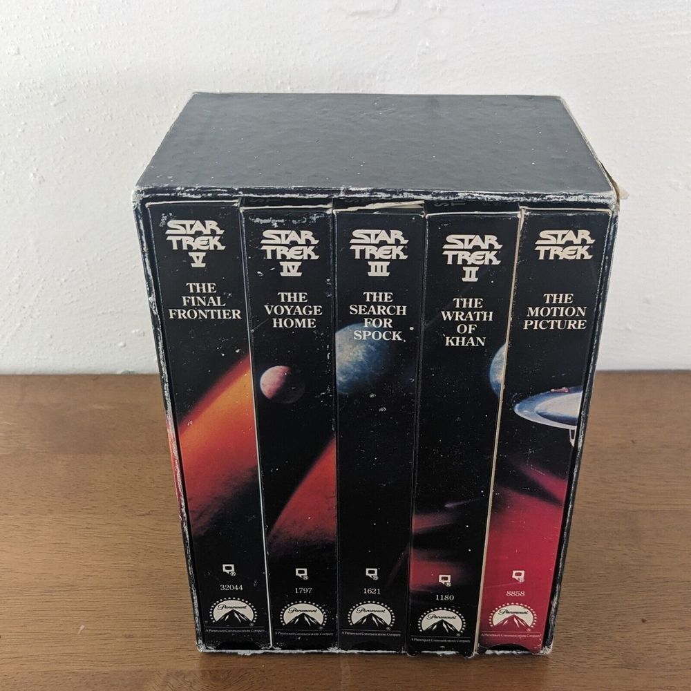 Star Trek‎ The Movies 25th Anniversary Collector's Set VHS 1991
